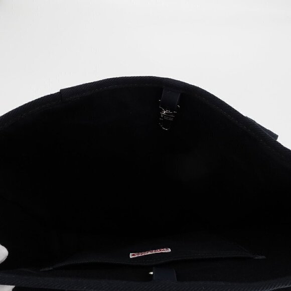 Kenzo Boke Flower Floral Logo Shopper Shoulder Tote Bag Denim Blue - Picture 12 of 12